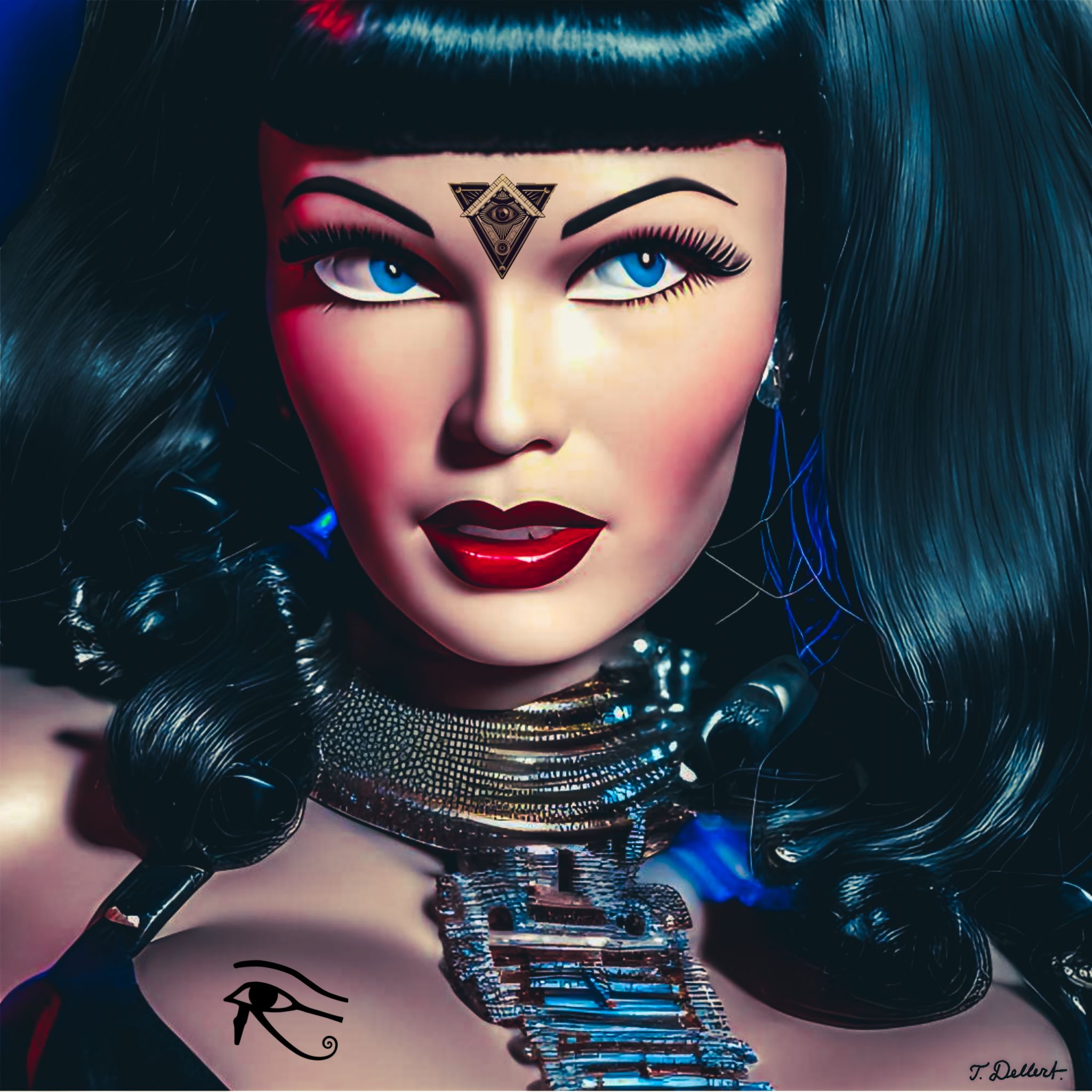 Futuristic Bettie Page  copy